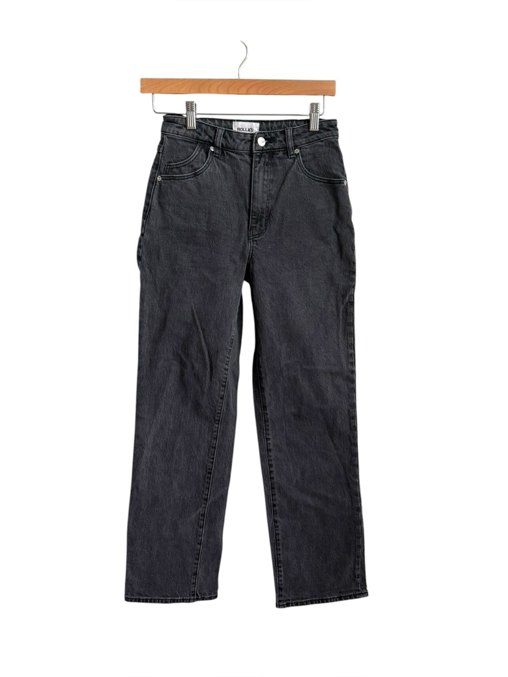 Rolla’s Original High Rise Straight Leg Jeans Black Women’s Size 26